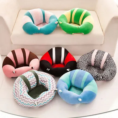 Sofa  Kids Baby Support Seat Sit Up Soft Chair Cushion Plush Bean Bag Pillow Toy • £14.55