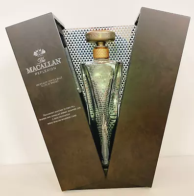 (Empty) The Macallan Reflexion Scotch Whiskey Glass Bottle & Box Set From Japan • $349