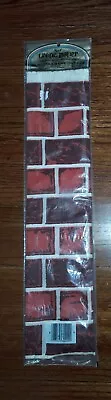 Vintage Reed Crepe Paper Christmas Santa Chimney Bricks Sealed Nos • $39.99