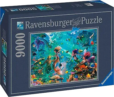 NEW SEALED Ravensburger 17419 David Penfound Underwater Kingdom 9000 Pc Puzzle • $179.95