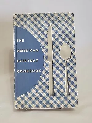 Vintage 1955 The American Everyday Cookbook Recipes Agnes Murphy HC • $19.73