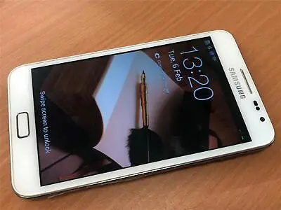 Samsung Galaxy Note N7000 White (Unlocked) Android 4 Smartphone V Good Condition • £49.95