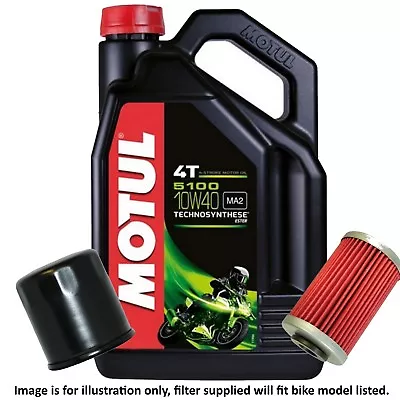 Kawasaki Z 900 A4 1976 Motul 5100 10w40 Oil 4L And Filter Kit • £50.99