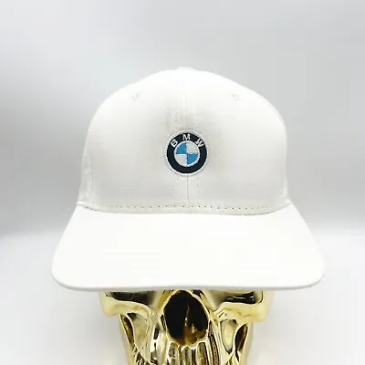 Vintage BMW Lifestyle Embroidered Leather Strapback Made In USA • $50