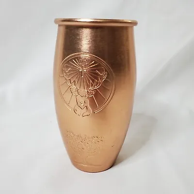 Jagermeister Copper Moscow Mule Tumbler Cup With Stag Logo And Tree • $12