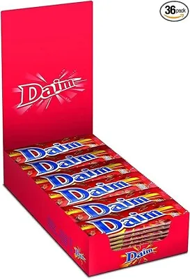 Daim Chocolate Bars Pack Of 36 Units • £19.99