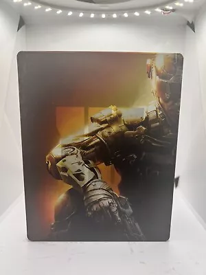 Call Of Duty Black Ops 3 III Limited Edition Hardened Edition Steelbook No Game • $20.36