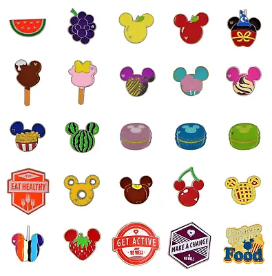 Food Theme Individual Pin Disney World Park Trading Pins Mickey ~ Brand New • $8.99