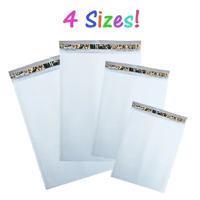 14x19 12x18 9x13 8x12 White Poly Bubble Mailing Envelopes Padded #7 #642 • $99.95