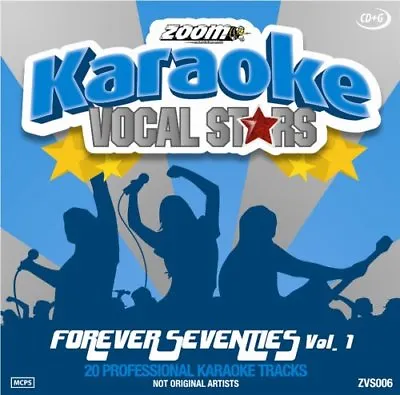 £3.95 • Buy Zoom Karaoke Vocal Stars Series Volume 6 CD+G - Forever Seventies