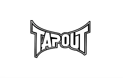Tapout Decal[2 Pack] TAPOUT UFC MMA Sticker Car Window Decal TAPOUT Sticker • $20