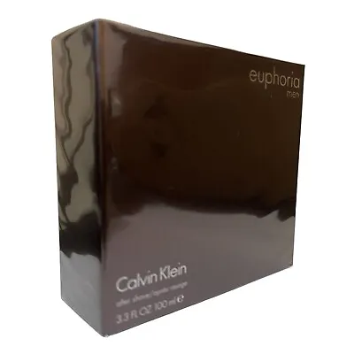 Calvin Klein Euphoria Man 100ml Aftershave Splash Bottle • £33.99