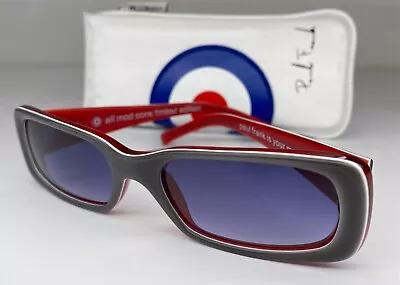 Limited Edition Paul Frank Is Your Mate Sunglasses Monkey All Mod Cons Red Gray • $310