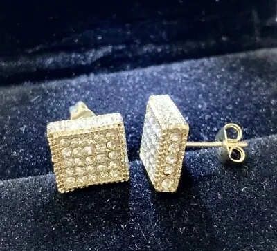 $2.99 • Buy One Piece Fashion Men Stud Earrings Zirconia Micro Earrings Hip-hop Jewelry