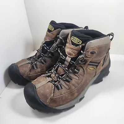 Keen Targhee II 1008418 Mens Brown Leather Lace Up Ankle Hiking Boots Size 11.5 • $34.99