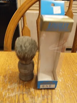 Vintage NOS New Old Stock Kingsley Barber's Shaving Brush Pure Natural Bristle  • $31.59