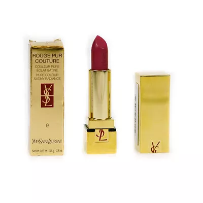 YSLRouge Pur Couture Pure Colour Satiny Radiance Lipstick 9 Rose Stiletto • £31