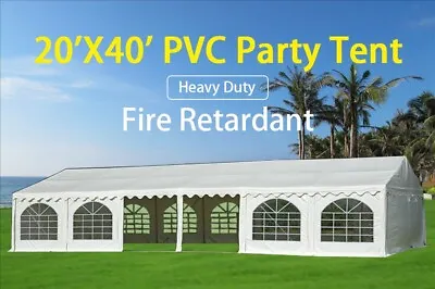 Golden Mount 20'W X 40'L PVC Party Tent Wedding Canopy Heavy Duty Fire Retardant • $1899