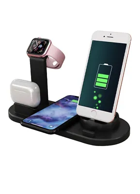 4 In 1 Wireless Charging Station. IPhone And Samsung Charging Station. • $12.99