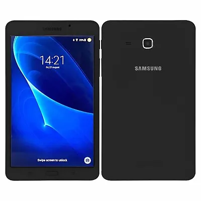 Samsung Galaxy Tab A 2016 7.0 SM-T280 7.0'' WiFi Google Android Tablet 8GB Black • £49.99