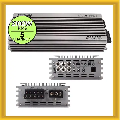 Sundown Audio Version 4 2100W RMS Power 5 Channel Class A/B Car Amplifier • $399.99