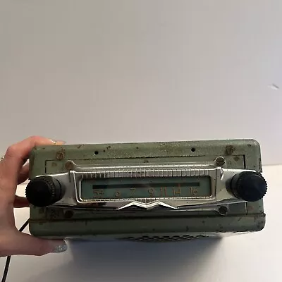 Vintage 1950's Motorola 401 AM Radio 6 Tube 6 Volt Car Truck Stereo W/ Speaker • $129.99