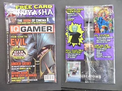 INQUEST IQ GAMER MAGAZINE #127 NEW SEALED W/ Inuyasha Card Magic Ravnica Review • $16.10