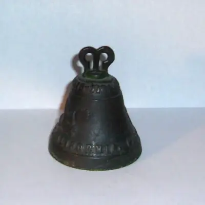 ANTIQUE MISSION INN BRONZE BELL RIVERSIDE CALIFORNIA Junípero Serra 1713-1784 • $79.19