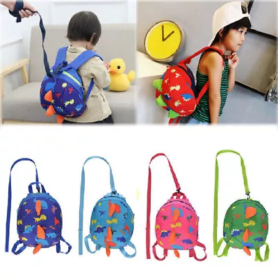 £3.99 • Buy Cartoon Kids Baby Toddler Safety Harness Backpack Security Strap Bag With Reins