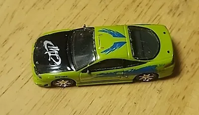 Racing Champions Fast And Furious  1995 Mitsubishi Eclipse Diecast Toy Car Green • $15.99