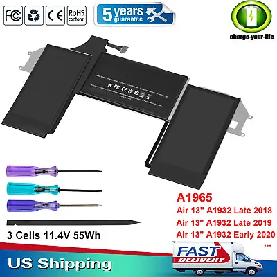 A1965 A2179 A1932 Battery For Apple MacBook Air 13  Retina Early 2020 2018 2019 • $34.99