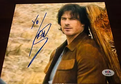 Ian Somerhalder Hot Sexy Vampire Diaires Damon Salvatore Signed 8x10 Photo PSA A • $119.99