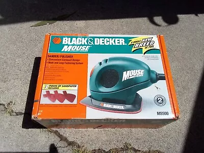 Black & Decker MOUSE MS500 Sander / Polisher • $45