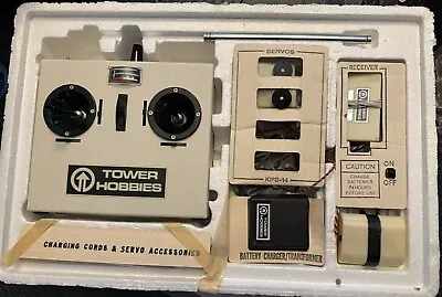 Vintage Tower Hobbies Remote FR 72-400. 6 Channel Brand New With Papers Rare • $200