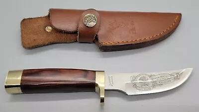 Marbles Fixed Blade Wood Handle Hunting / Skinning Knife 1990 - 91 Unused • $29.99