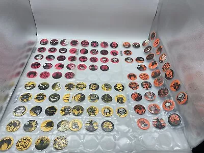 Vintage 90's POGS Milk Cap Spook Caps Halloween Themes Lot 3 Set Variations • $49.99