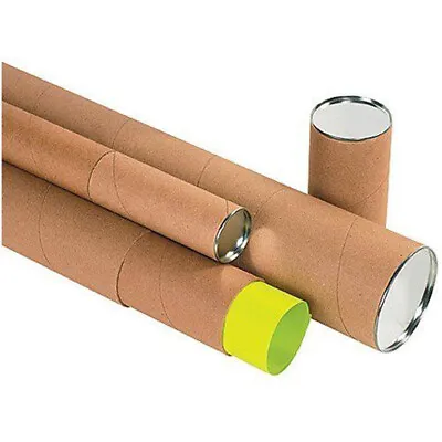 Set Lot Of 12 3 X42-80  Extendable Adjustable Cardboard Shipping Mailing Tubes • $79.99