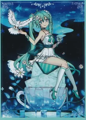 (60)MTG Wow Yugioh TCG Anime Vocaloid Hatsune Miku Card Sleeves 67x92mm • $12.99