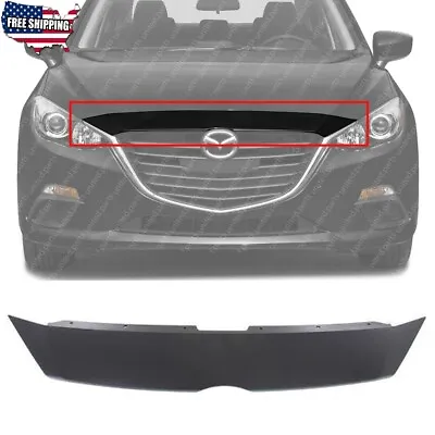 New Front Upper Bumper Grille Molding Trim Primed For 2014-16 Mazda 3 MA1201100 • $40.76