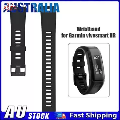 TPE Strap Wrist Band Watch Band Belt For Vivosmart HR (Black) * • $8.48