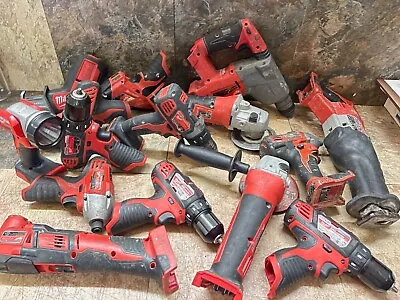 LOTS Milwaukee M12 & M18 Hammer Drill Sawzaw Multitool Batteries And MORE!!! • $330