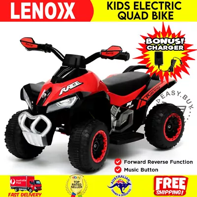 Kids Electric Ride On Motorcycle 6V Battery Powered Motorbike With Charger • $119.63