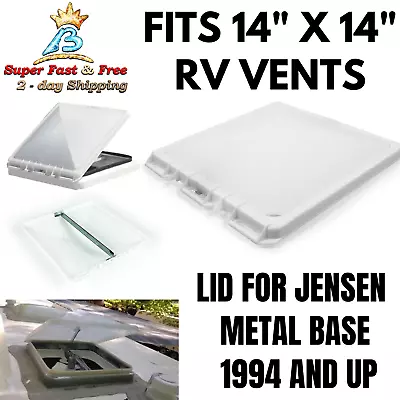 Rv Camper Roof Vent Lid Replacement Cargo Motorhome Trailer Bus Vent Cover 14  • $45.08