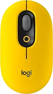 Logitech POP Mouse Wireless Optical Mouse With Customizable Emojis SilentTouch • £27.99