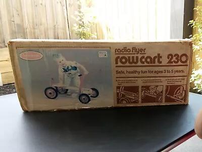 Vintage RADIO FLYER ROW CART #230 Mint With BOX • $345