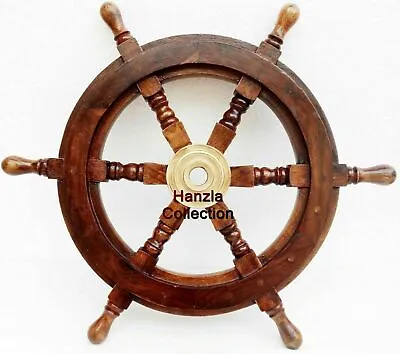 £21.60 • Buy 18  Collectible Wooden Ship Wheel Pirate Captain Boat Steering Nautical Maritime