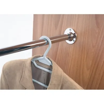 Wardrobe Hanging Rail End And Support Brackets 25mm • £3.99