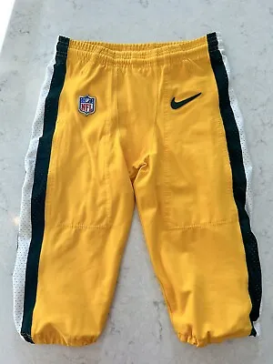 GREEN BAY PACKERS Genuine Team Issued On Field Players Nike Game Pants Size 32 • $89