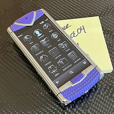 Genuine Vertu Constellation Touch Anemone Purple RARE Brand NEW Made In The UK • $1814.99