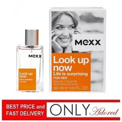 Mexx LOOK UP NOW WOMAN 30ml Eau De Toilette *NEW* • £10.89